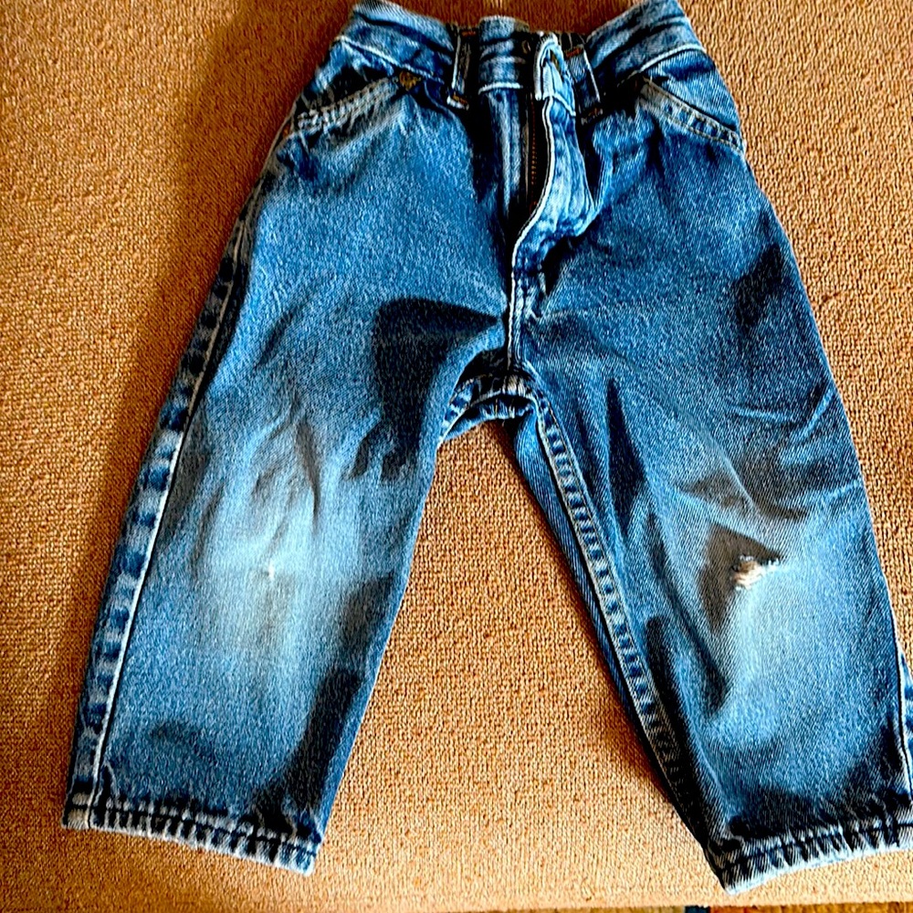 24 months Osh Kosh B’Gosh denim jeans. Vintage